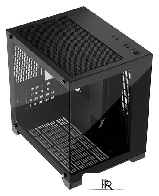 Корпус 1stPlayer MV5-TRANSPARENT (черный) - Изображение №5 — Интернет-магазин ПроЗаказ