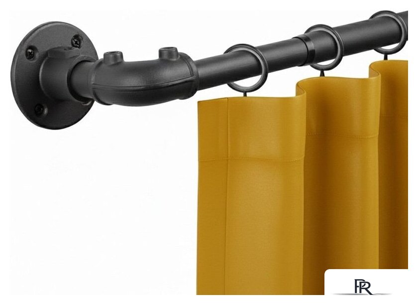 Карниз для штор UG Home Раздвижной 1-рядный 1КМ-У-49-360-Ч (черный, 0.49-3.6м) - Изображение №4 — Интернет-магазин ПроЗаказ