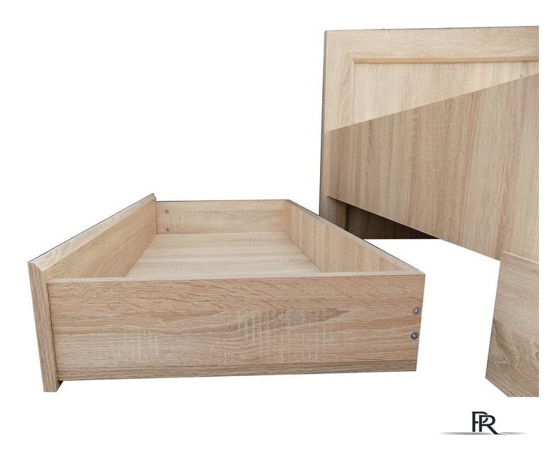 Кровать Евва Турин ТР-1600мп/S (дуб сонома) - Изображение №3 — Интернет-магазин ПроЗаказ