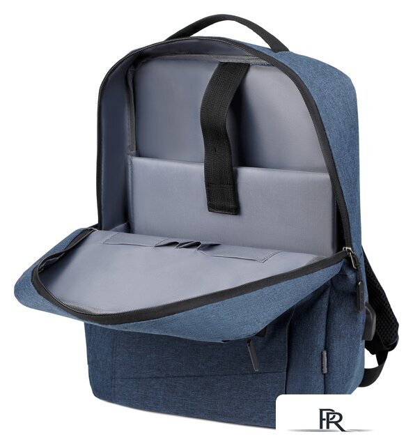 Городской рюкзак Miru Skinny 15.6 MBP-1051 (синий) - Изображение №6 — Интернет-магазин ПроЗаказ