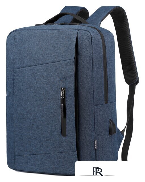 Городской рюкзак Miru Skinny 15.6 MBP-1051 (синий) - Изображение №2 — Интернет-магазин ПроЗаказ