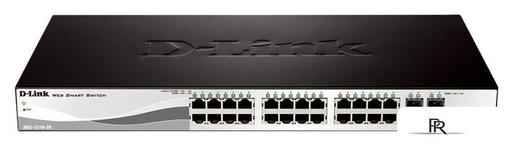 Настраиваемый коммутатор D-Link DGS-1210-28 - Изображение №1 — Интернет-магазин ПроЗаказ
