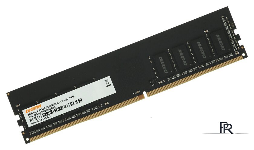 Оперативная память Digma 8ГБ DDR4 2666 МГц DGMAD42666008S - Изображение №1 — Интернет-магазин ПроЗаказ