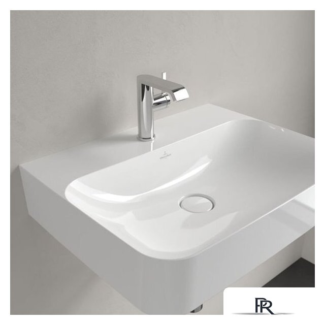Умывальник Villeroy & Boch Finion Weiss Alpin 416864R1 - Изображение №7 — Интернет-магазин ПроЗаказ