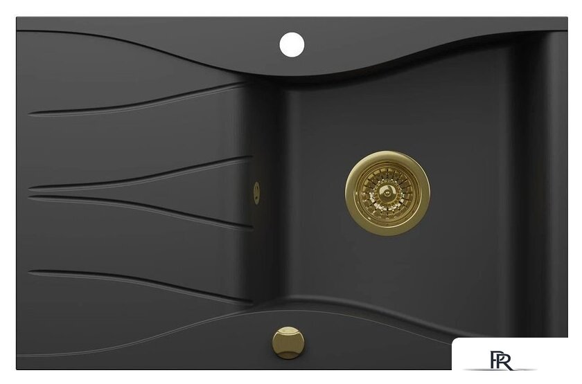 Кухонная мойка Kernau KGS O 6078 1B1D Deep Black - Изображение №2 — Интернет-магазин ПроЗаказ