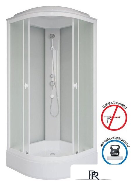 Душевая кабина Niagara Promo P80/26/MT 80x80x215 - Изображение №4 — Интернет-магазин ПроЗаказ