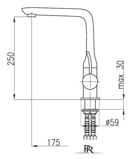 Смеситель Armatura Malachit 4403-915-00 - Изображение №2 — Интернет-магазин ПроЗаказ