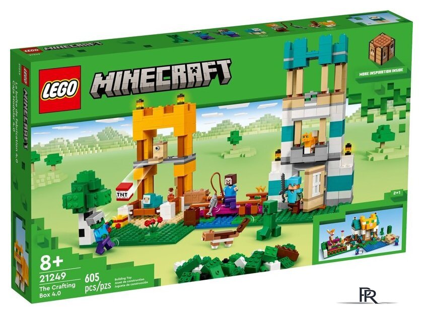 Конструктор LEGO Minecraft 21249 Ящик для крафта 4.0 - Изображение №1 — Интернет-магазин ПроЗаказ