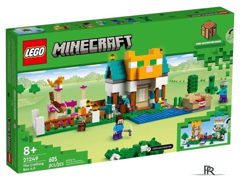 Конструктор LEGO Minecraft 21249 Ящик для крафта 4.0 - Изображение №2 — Интернет-магазин ПроЗаказ