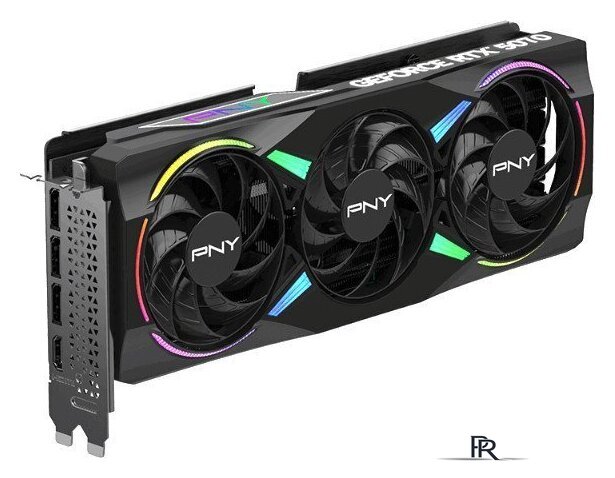 Видеокарта PNY GeForce RTX 5070 ARGB EPIC-X RGB Overclocked Triple Fan VCG507012TFXXPB1-O - Изображение №1 — Интернет-магазин ПроЗаказ