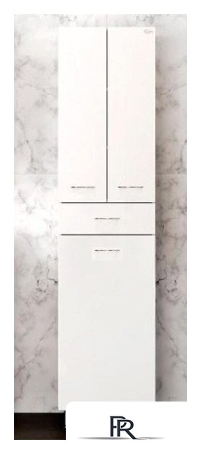  Onika Шкаф-пенал для ванной Модерн 46.17 R с корзиной (404602) - Изображение №1 — Интернет-магазин ПроЗаказ