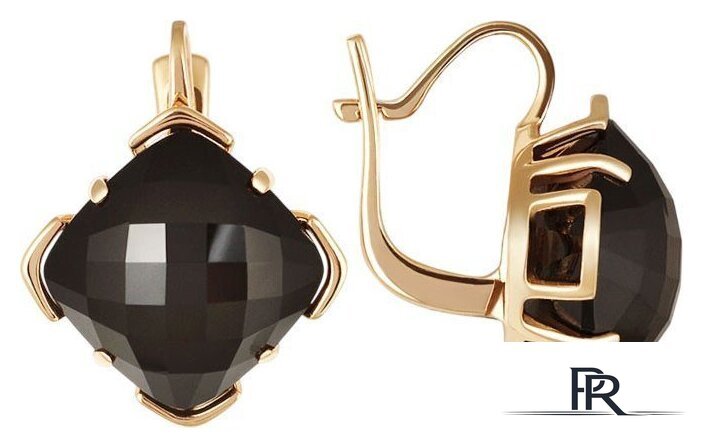 Серьги Кристалл CI50600226773 (с агатом) - Изображение №1 — Интернет-магазин ПроЗаказ