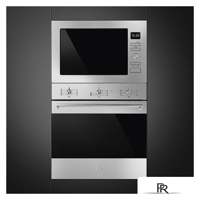 Микроволновая печь Smeg FMI425X - Изображение №3 — Интернет-магазин ПроЗаказ