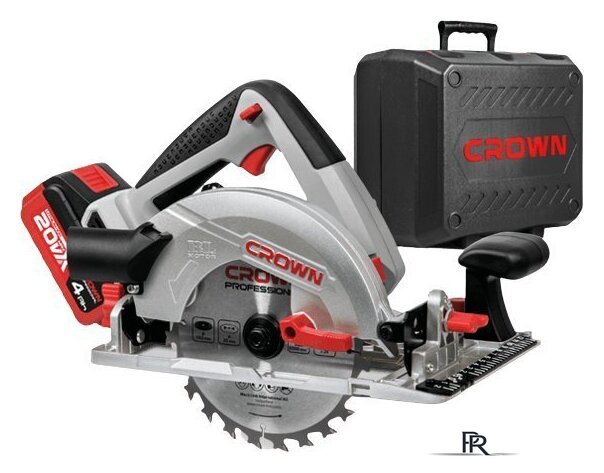 Дисковая (циркулярная) пила Crown CT25002-165HX-4 BMC (с 1-им АКБ, кейс) - Изображение №1 — Интернет-магазин ПроЗаказ