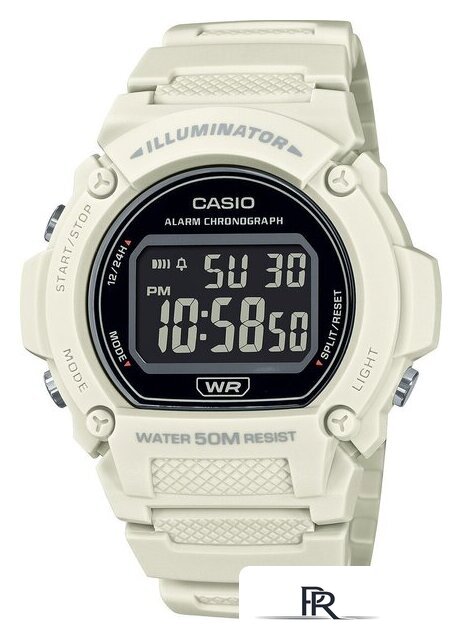 Наручные часы Casio Illuminator W-219HC-8B - Изображение №1 — Интернет-магазин ПроЗаказ