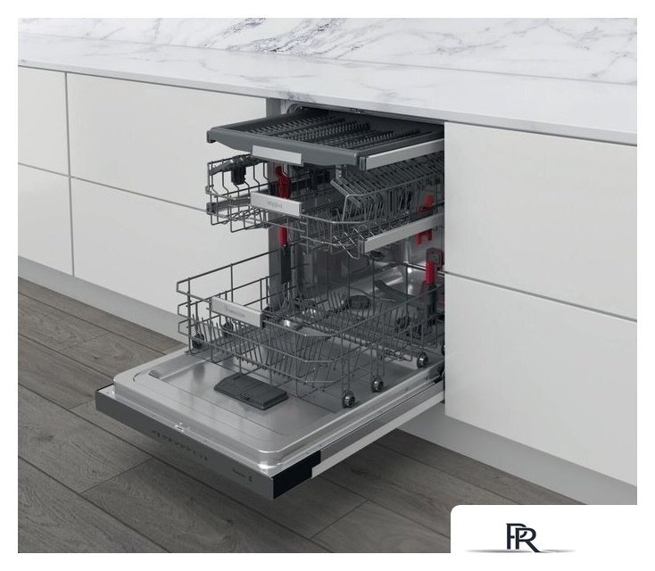 Встраиваемая посудомоечная машина Whirlpool WFO 3T133 PF X - Изображение №4 — Интернет-магазин ПроЗаказ
