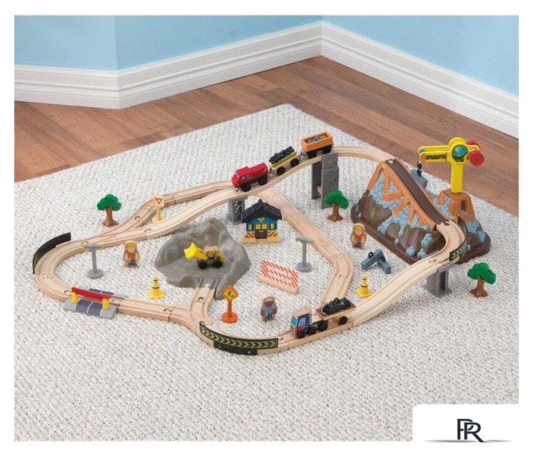 Набор железной дороги KidKraft Bucket Top Construction 17805 - Изображение №7 — Интернет-магазин ПроЗаказ