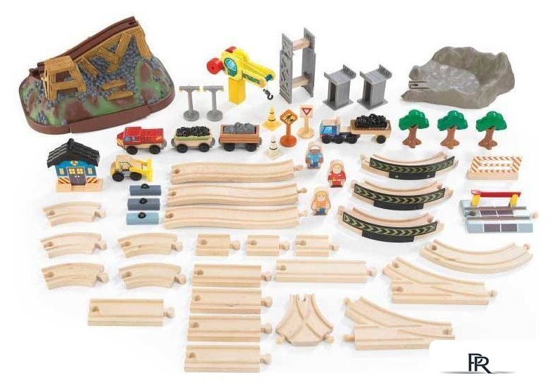 Набор железной дороги KidKraft Bucket Top Construction 17805 - Изображение №2 — Интернет-магазин ПроЗаказ