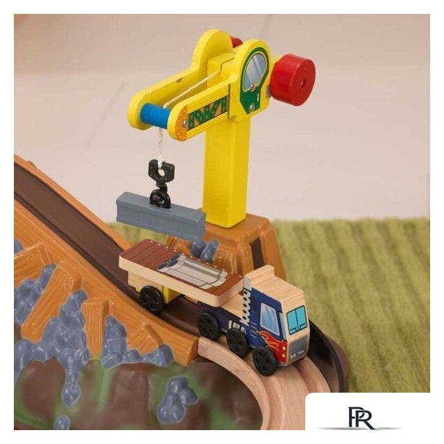 Набор железной дороги KidKraft Bucket Top Construction 17805 - Изображение №5 — Интернет-магазин ПроЗаказ
