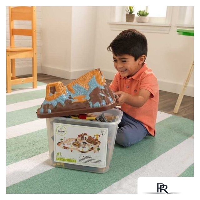 Набор железной дороги KidKraft Bucket Top Construction 17805 - Изображение №6 — Интернет-магазин ПроЗаказ