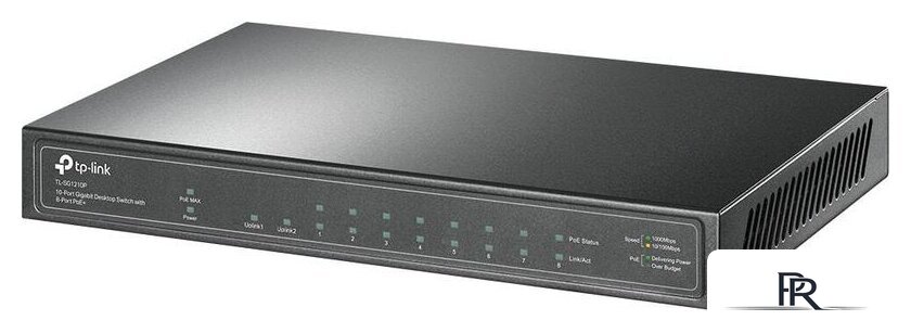 Неуправляемый коммутатор TP-Link TL-SG1210P - Изображение №2 — Интернет-магазин ПроЗаказ