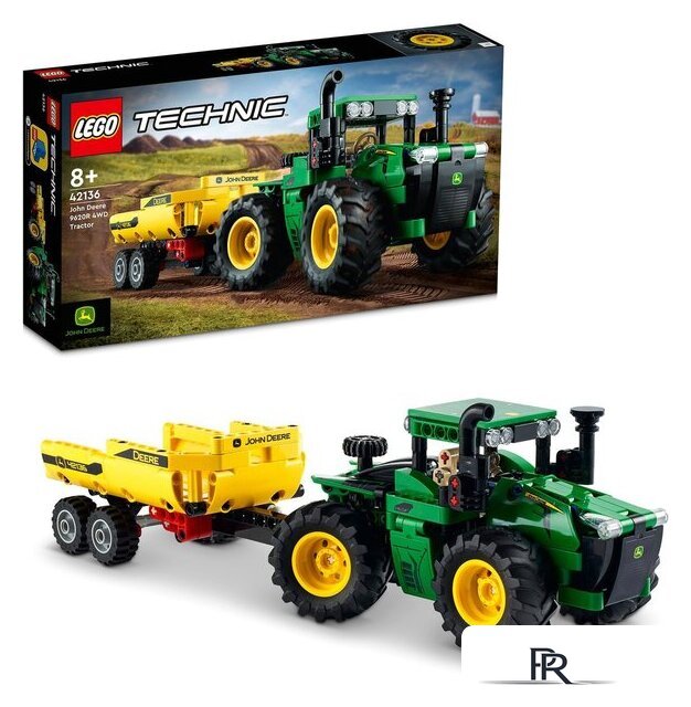 Конструктор LEGO Technic 42136 John Deere 9620R 4WD Tractor - Изображение №12 — Интернет-магазин ПроЗаказ