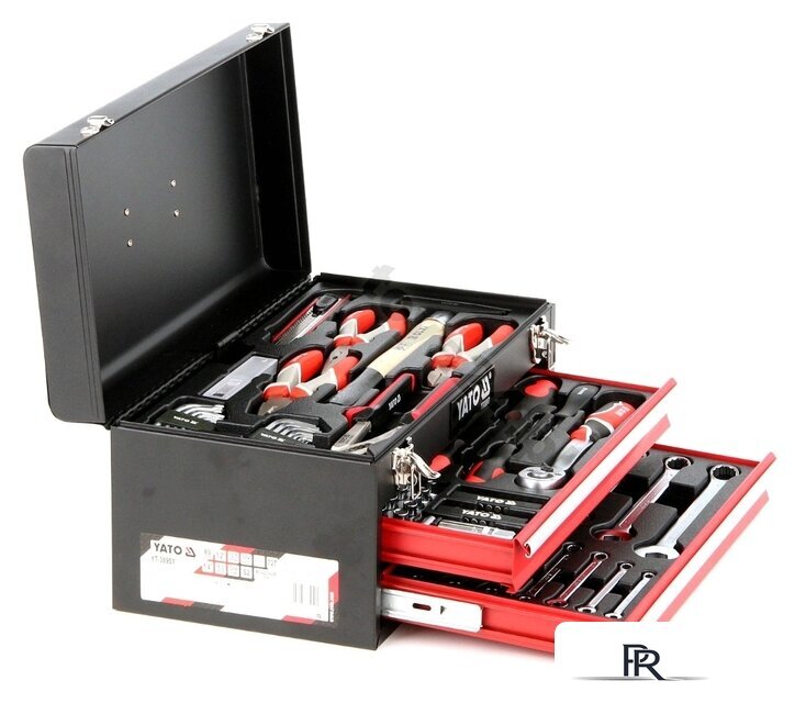 Универсальный набор инструментов Yato YT-38951 (80 предметов) - Изображение №2 — Интернет-магазин ПроЗаказ