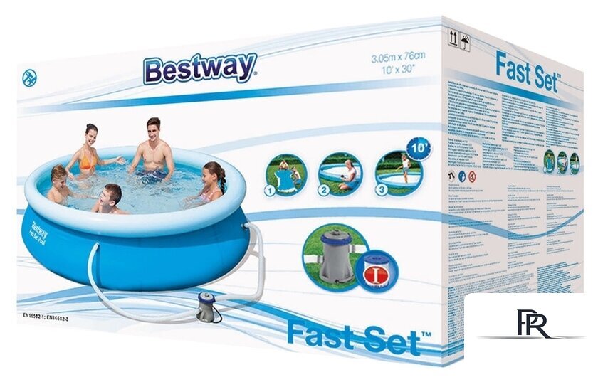 Надувной бассейн Bestway 57270 (305x76) - Изображение №4 — Интернет-магазин ПроЗаказ