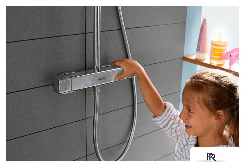 Душевая система  Hansgrohe Croma E Showerpipe 280 1jet 27630000 - Изображение №9 — Интернет-магазин ПроЗаказ