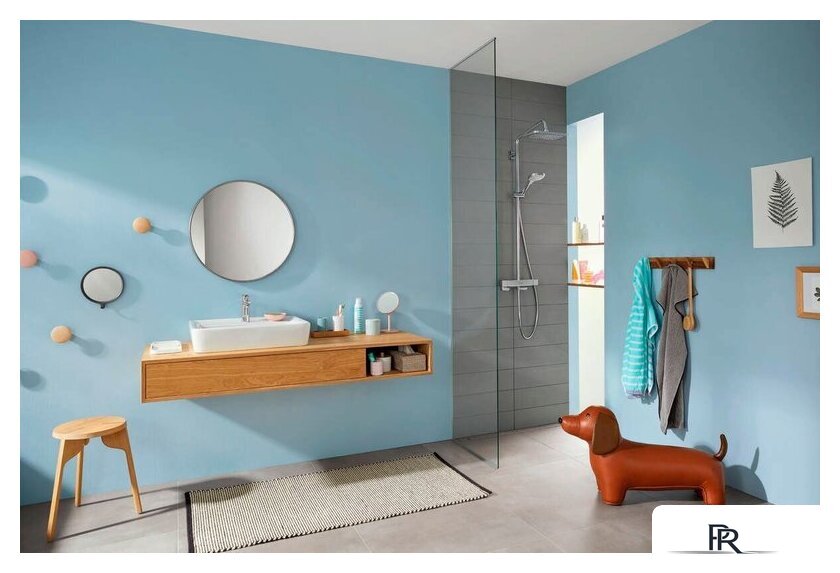 Душевая система  Hansgrohe Croma E Showerpipe 280 1jet 27630000 - Изображение №8 — Интернет-магазин ПроЗаказ