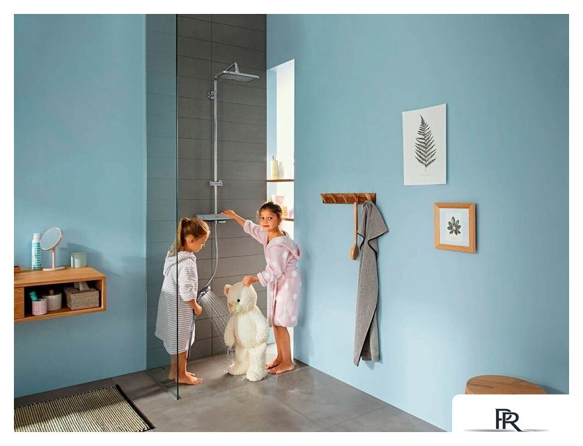 Душевая система  Hansgrohe Croma E Showerpipe 280 1jet 27630000 - Изображение №6 — Интернет-магазин ПроЗаказ