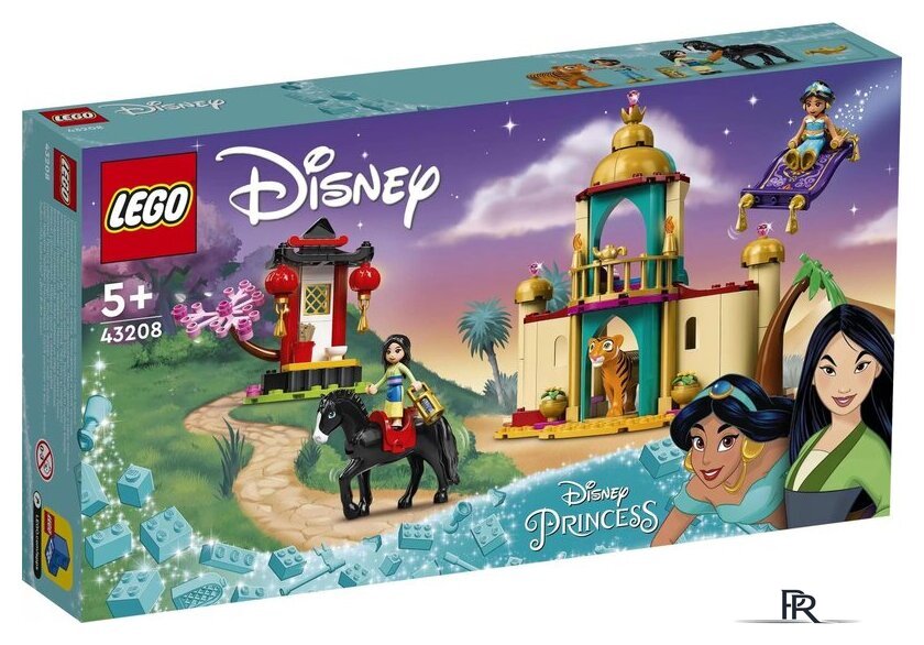 Конструктор LEGO Disney Princess 43208 Приключения Жасмин и Мулан - Изображение №1 — Интернет-магазин ПроЗаказ