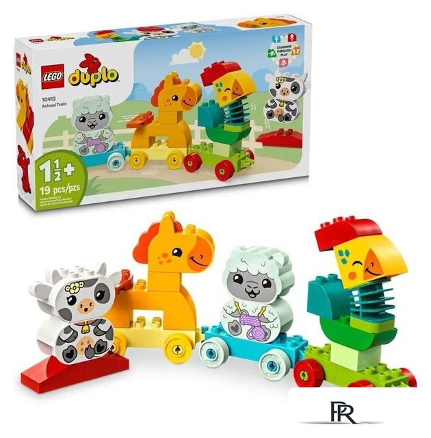 Конструктор LEGO Duplo 10412 Поезд с животными - Изображение №2 — Интернет-магазин ПроЗаказ