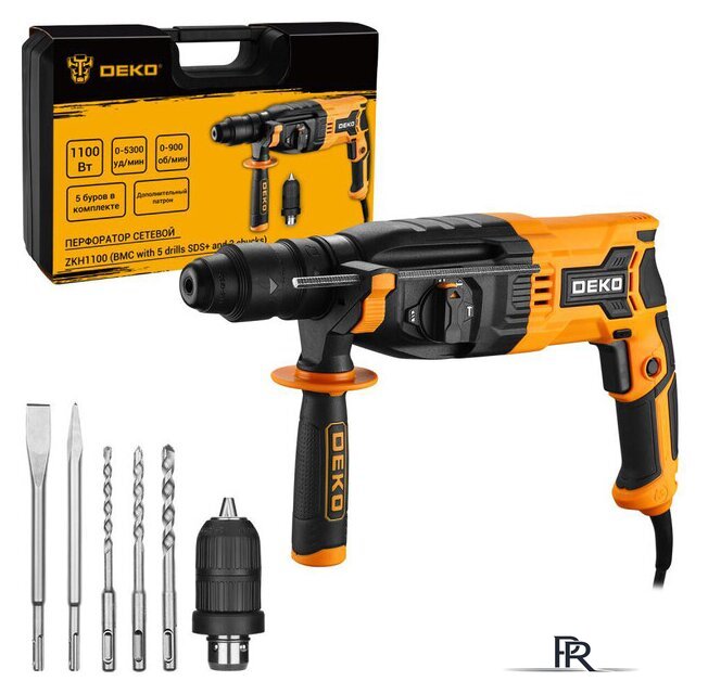 Перфоратор Deko ZKH1100 083-1008 - Изображение №1 — Интернет-магазин ПроЗаказ
