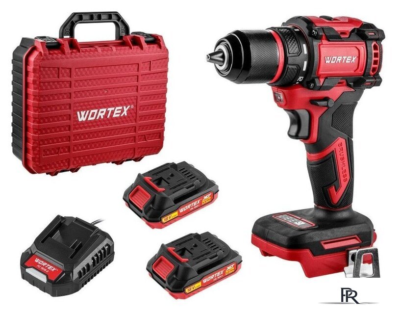 Дрель-шуруповерт Wortex BD 2025-1 DLi 1329838 (с 2-мя АКБ, кейс) - Изображение №1 — Интернет-магазин ПроЗаказ
