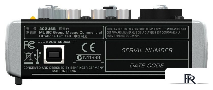 Микшерный пульт Behringer Xenyx 302USB - Изображение №4 — Интернет-магазин ПроЗаказ