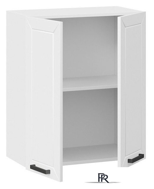 Шкаф навесной Трия Лорас 1В6 (белый/холст белый) - Изображение №2 — Интернет-магазин ПроЗаказ