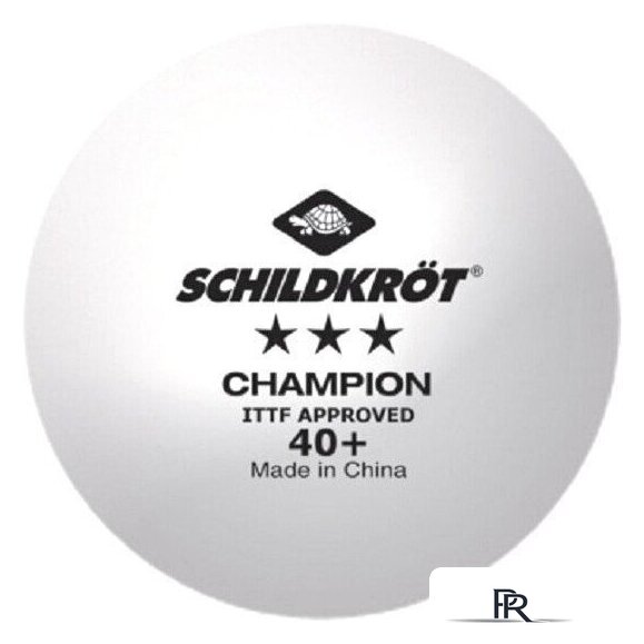 Мяч для настольного тенниса Donic-Schildkrot Champion 3 608542 (120 шт, белый) - Изображение №1 — Интернет-магазин ПроЗаказ