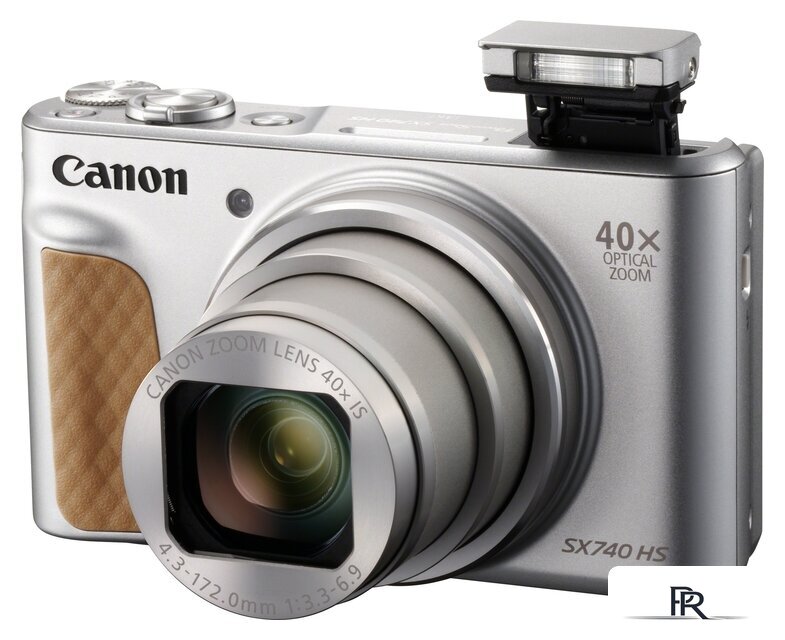 Фотоаппарат Canon PowerShot SX740 HS (серебристый) - Изображение №3 — Интернет-магазин ПроЗаказ