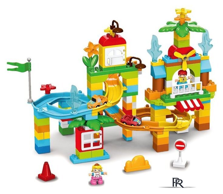 Конструктор Kids Home Toys Забавные горки 188-A34 9655728 - Изображение №3 — Интернет-магазин ПроЗаказ