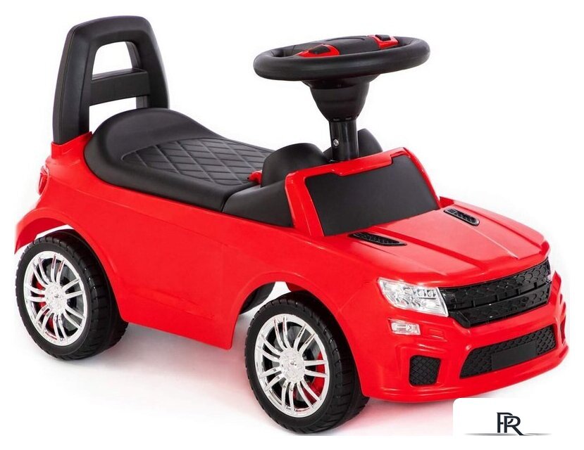 Каталка Полесье SuperCar №6 со звуковым сигналом 84590 (красный) - Изображение №6 — Интернет-магазин ПроЗаказ