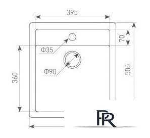 Кухонная мойка Zigmund & Shtain Platz 465 (индийская ваниль) - Изображение №3 — Интернет-магазин ПроЗаказ