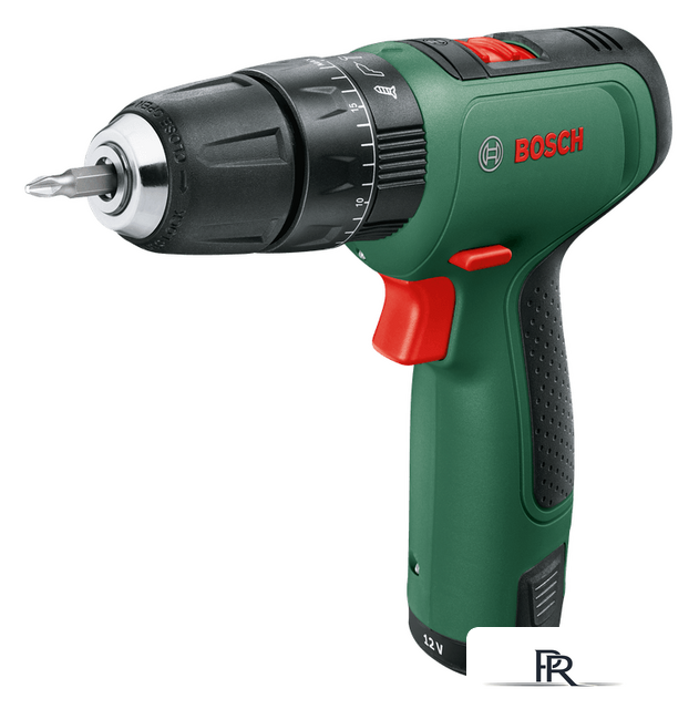Ударная дрель-шуруповерт Bosch EasyImpact 1200 06039D3104 (с 1-им АКБ, кейс) - Изображение №1 — Интернет-магазин ПроЗаказ