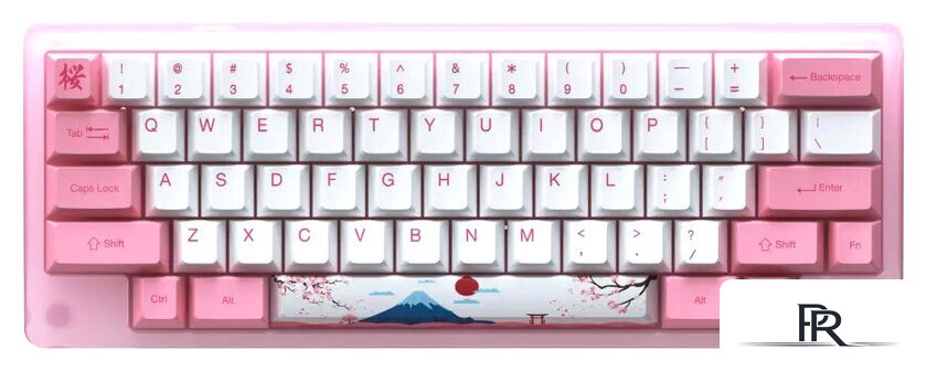 Клавиатура Akko ACR 59 Acrylic Tokyo (Akko CS Jelly Pink) - Изображение №1 — Интернет-магазин ПроЗаказ