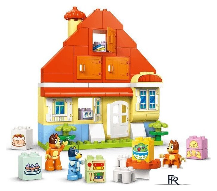Конструктор LEGO DUPLO 10459 Bluey Семейный дом Блуи с игрой на память - Изображение №3 — Интернет-магазин ПроЗаказ