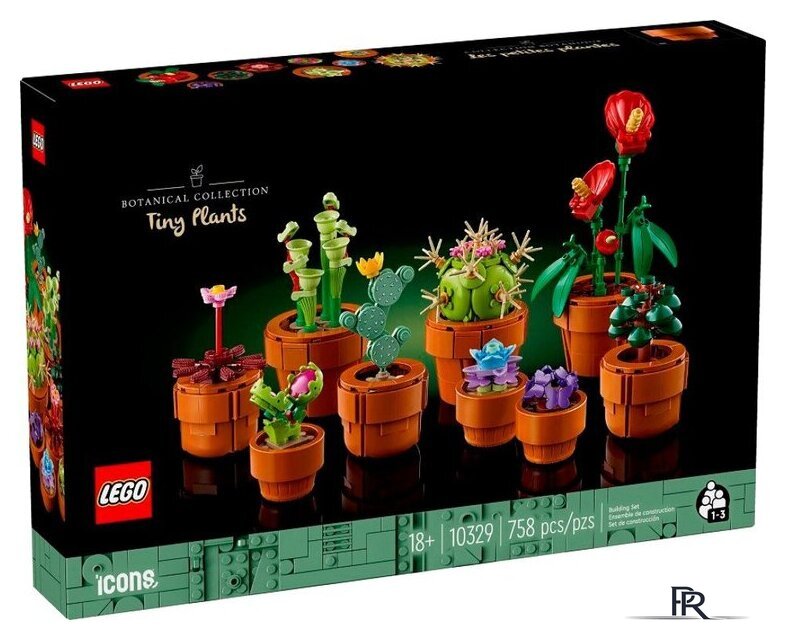Конструктор LEGO Icons 10329 Крошечные Растения - Изображение №1 — Интернет-магазин ПроЗаказ