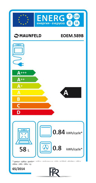 Электрический духовой шкаф MAUNFELD EOEM.589B2 - Изображение №2 — Интернет-магазин ПроЗаказ