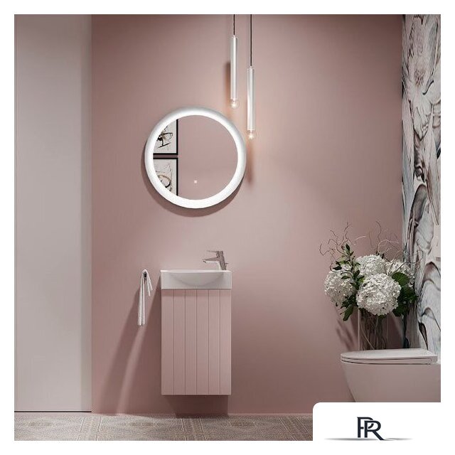  Lauter Тумба под умывальник Amelia 40 (пудрово-розовый п/мат) - Изображение №6 — Интернет-магазин ПроЗаказ