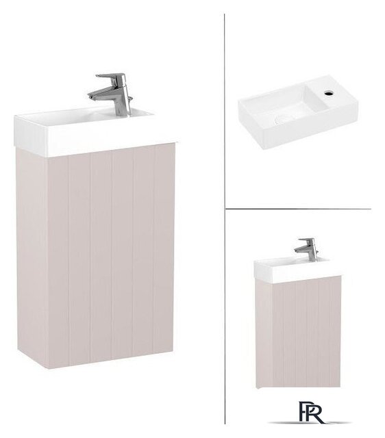  Lauter Тумба под умывальник Amelia 40 (пудрово-розовый п/мат) - Изображение №2 — Интернет-магазин ПроЗаказ