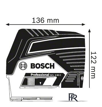 Лазерный нивелир Bosch GCL 2-50 C Professional (со штативом BT 150) [0601066G02] - Изображение №2 — Интернет-магазин ПроЗаказ